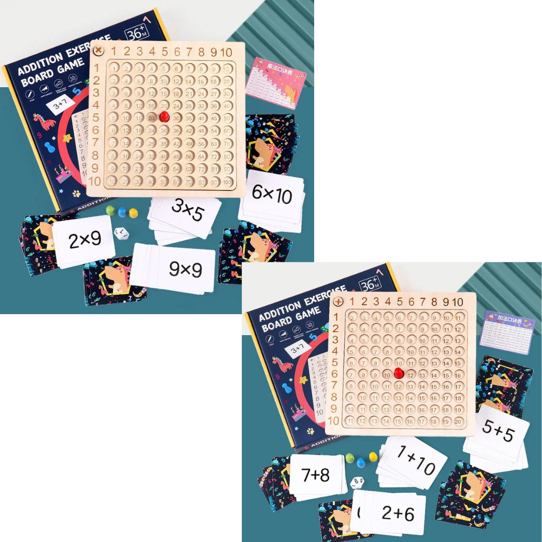 JEU D'APPRENTISSAGE DE CALCULS | Calcul-Malin