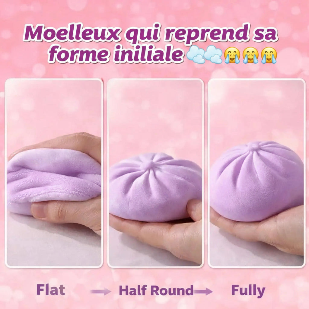 🥟 Squishy Dumpling Maltose – The Clear & Colorful Squeeze Toy You Can't Put Down!