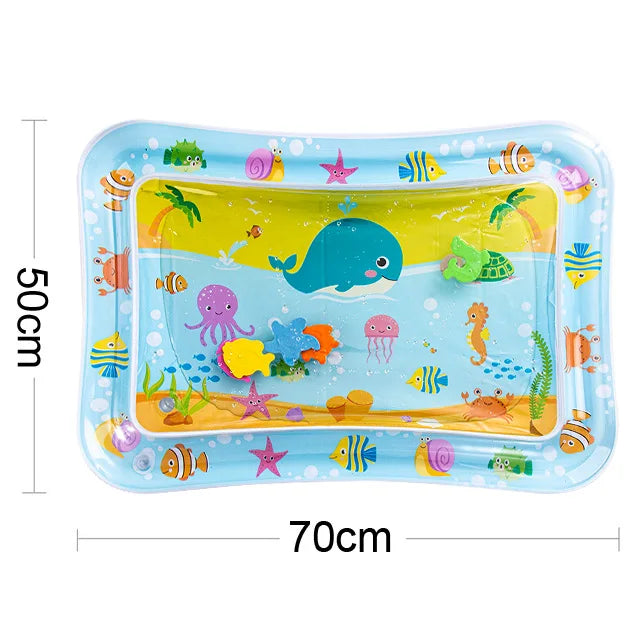 đ Tapis de Jeu Aquatique Gonflable pour BĂ©bĂ© â Ăveil Sensoriel & Tummy Time ColorĂ©
