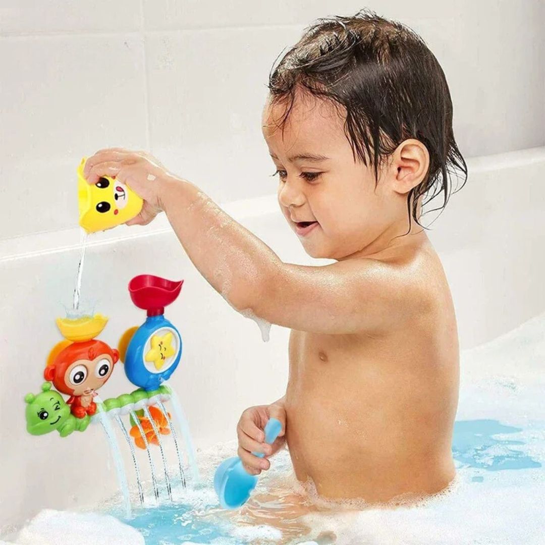 JOUET BAIGNOIRE BEBE | MonkeyCascade™ - Bébé Calinou