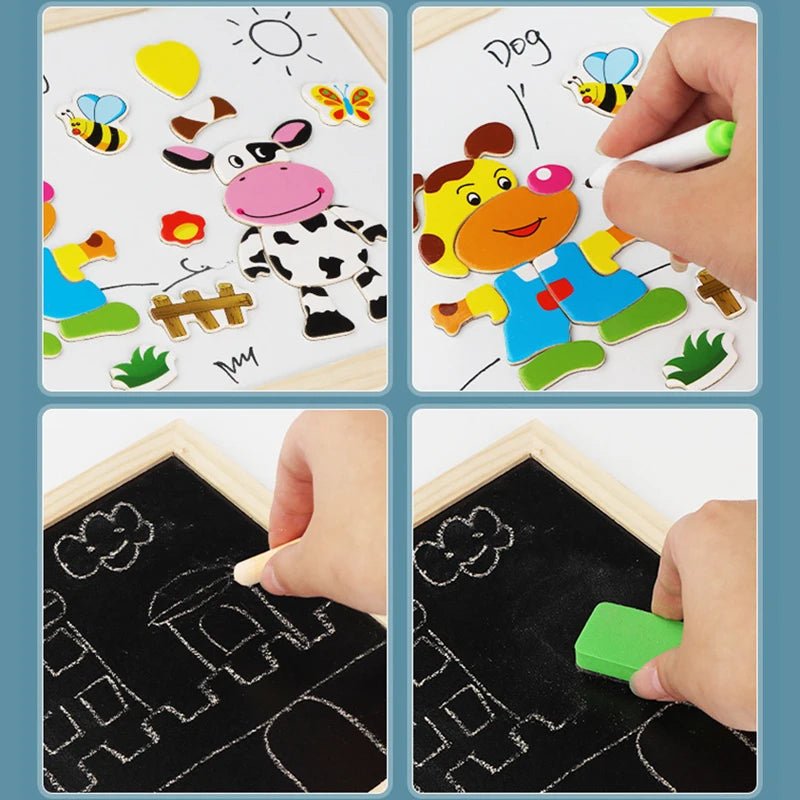 PUZZLE MAGNÉTIQUE | PUZZLEMAGNET™ - Bébé Calinou