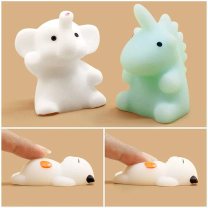 🐾 Pack de 50 ou de 100 Mochi Squishies Kawaii – Le jouet anti-stress qui rend ACCRO ! 🎉
