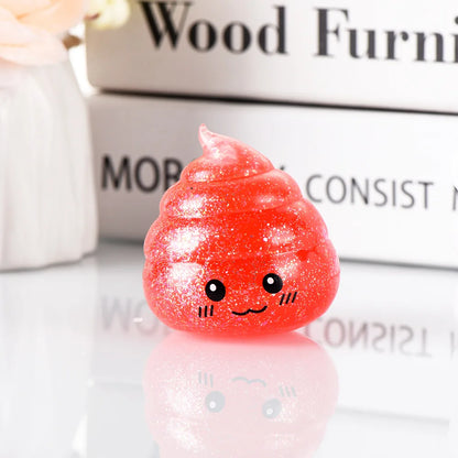 💩✨ Squishy Caca Pailleté – Le Cadeau le Plus Nul (et le Plus Drôle) de l'Année !