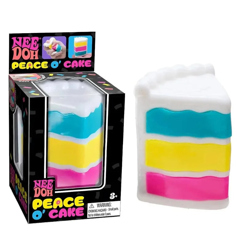 🎂 Needoh Cake Magique – Le Squishy qui fait Bip, Brille & Détend (Magie Pure !)