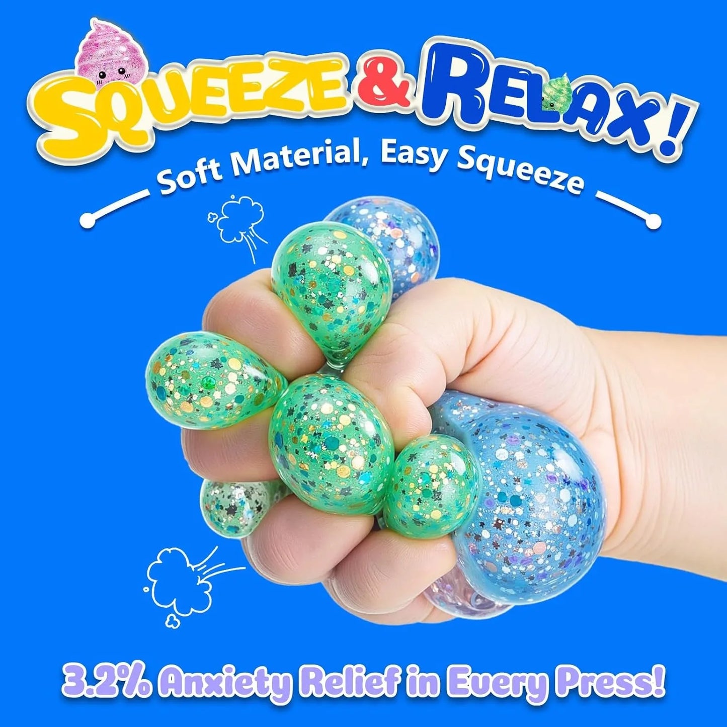 💩✨ Squishy Caca Pailleté – Le Cadeau le Plus Nul (et le Plus Drôle) de l'Année !