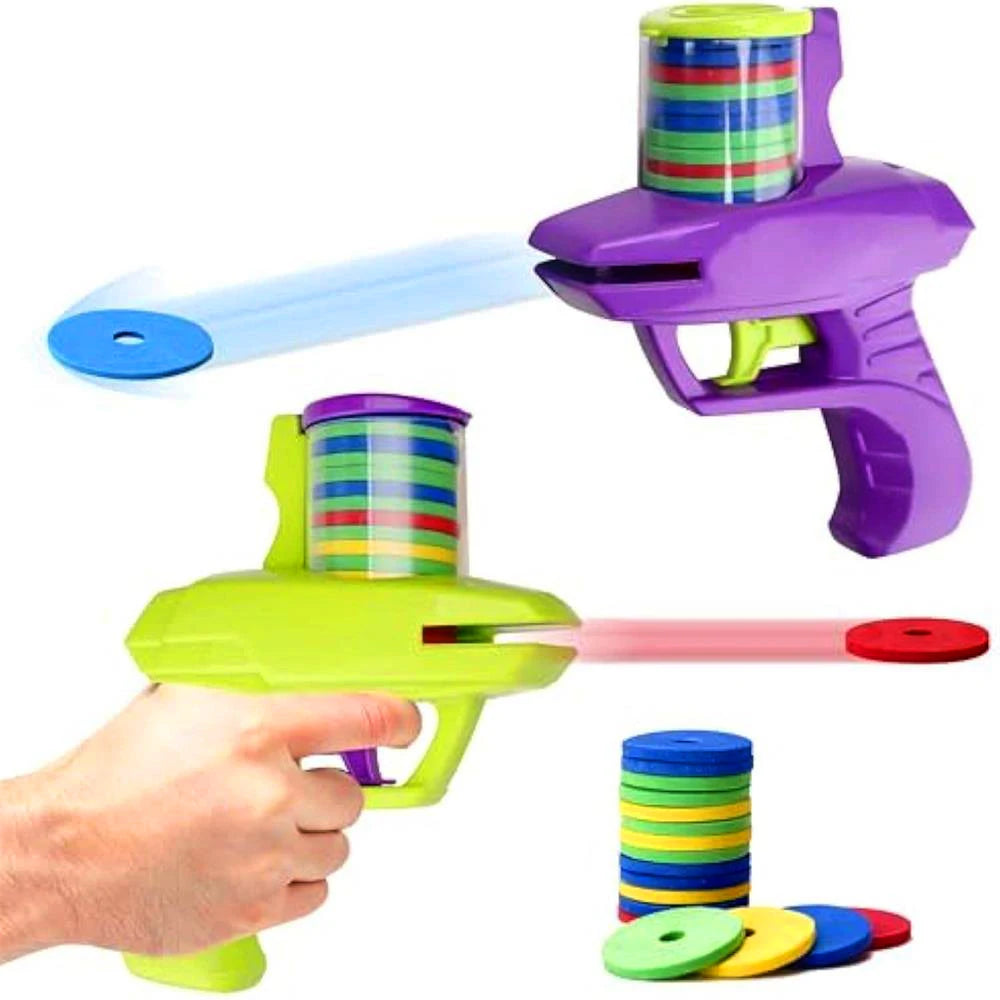 🎯 Lanceur de Frisbees Turbo — Le Duel Parent-Enfant Ultime !