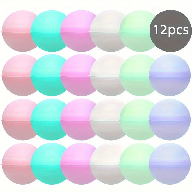 Ballons d'eau réutilisables en silicone 🎈💦 – L'été, c'est fait pour s'éclater !