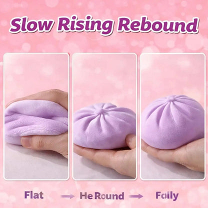🥟 Squishy Dumpling Maltose – Le Squeeze Toy Transparent & Coloré qui Rend Accro !