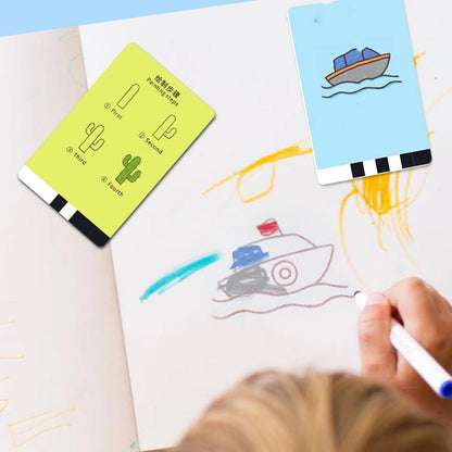 🤖 Robot Dessinateur Magique – 100 Cartes, Zéro Prise de Tête !