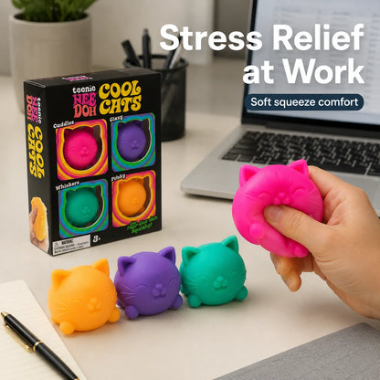 🐱 Needoh Chaton Squishy – Le Jouet Anti-Stress le Plus Mignon de la Planète !