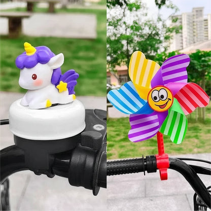 🦄 Sonnette Licorne pour Vélo Enfant – Super Forte & Trop Mignonne !