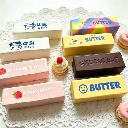 🧈 Butter Squishy Slow Rising – Le jouet anti-stress le plus satisfaisant du monde ! 🍫 - Bébé Calinou
