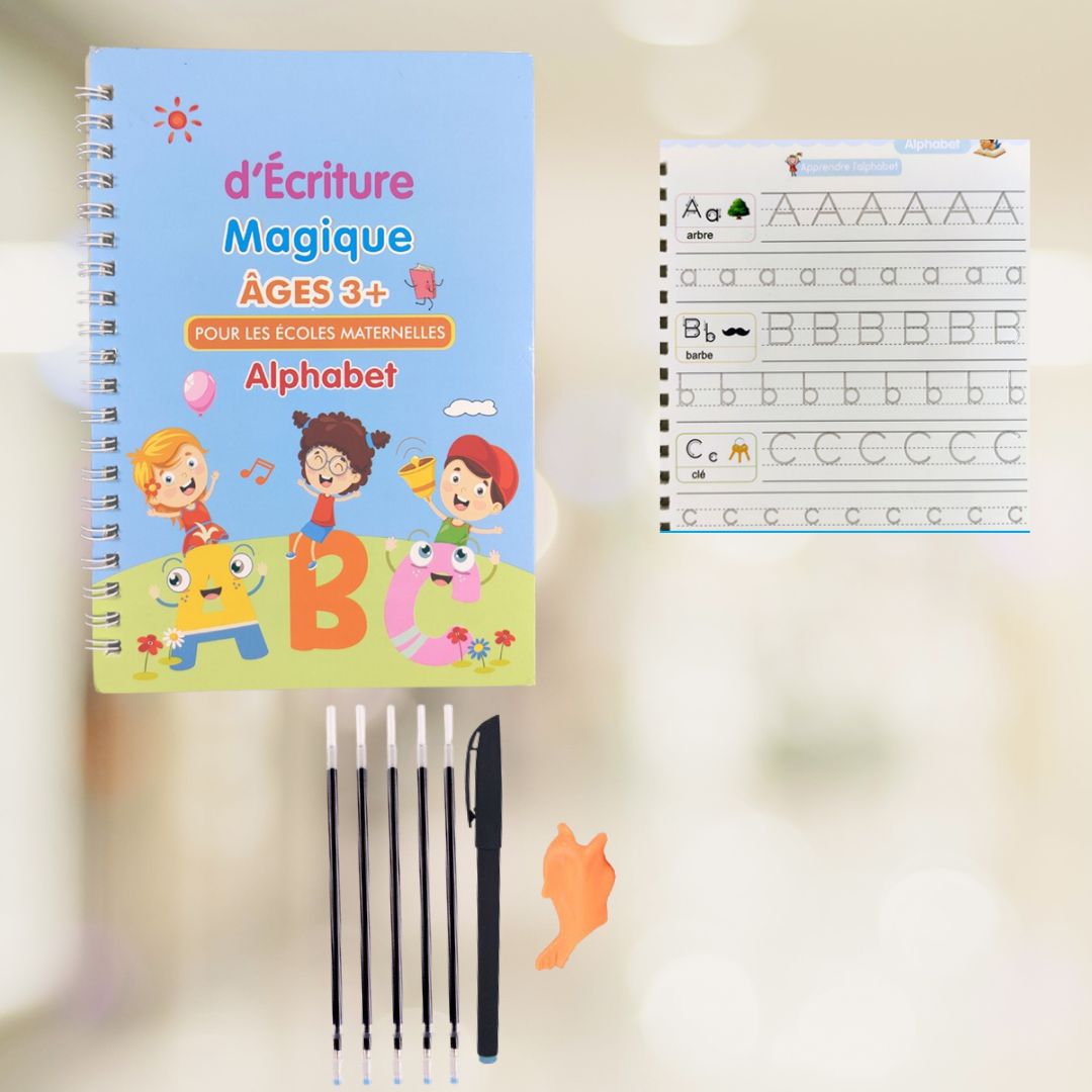 CAHIER D'ECRITURE MAGIQUE | MagicBook™ - Bébé Calinou