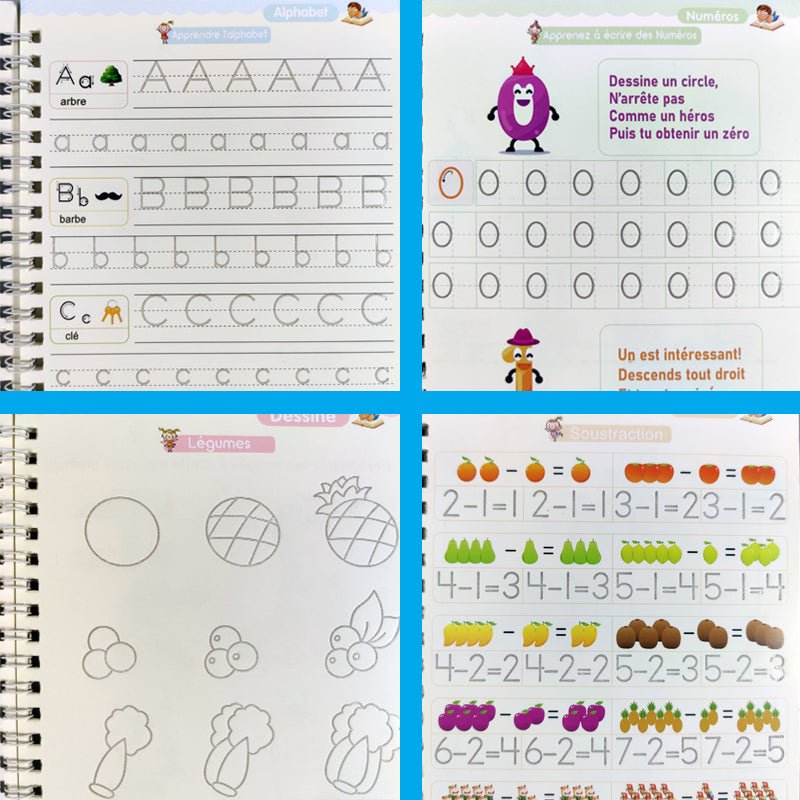 CAHIER D'ECRITURE MAGIQUE | MagicBook™ - Bébé Calinou