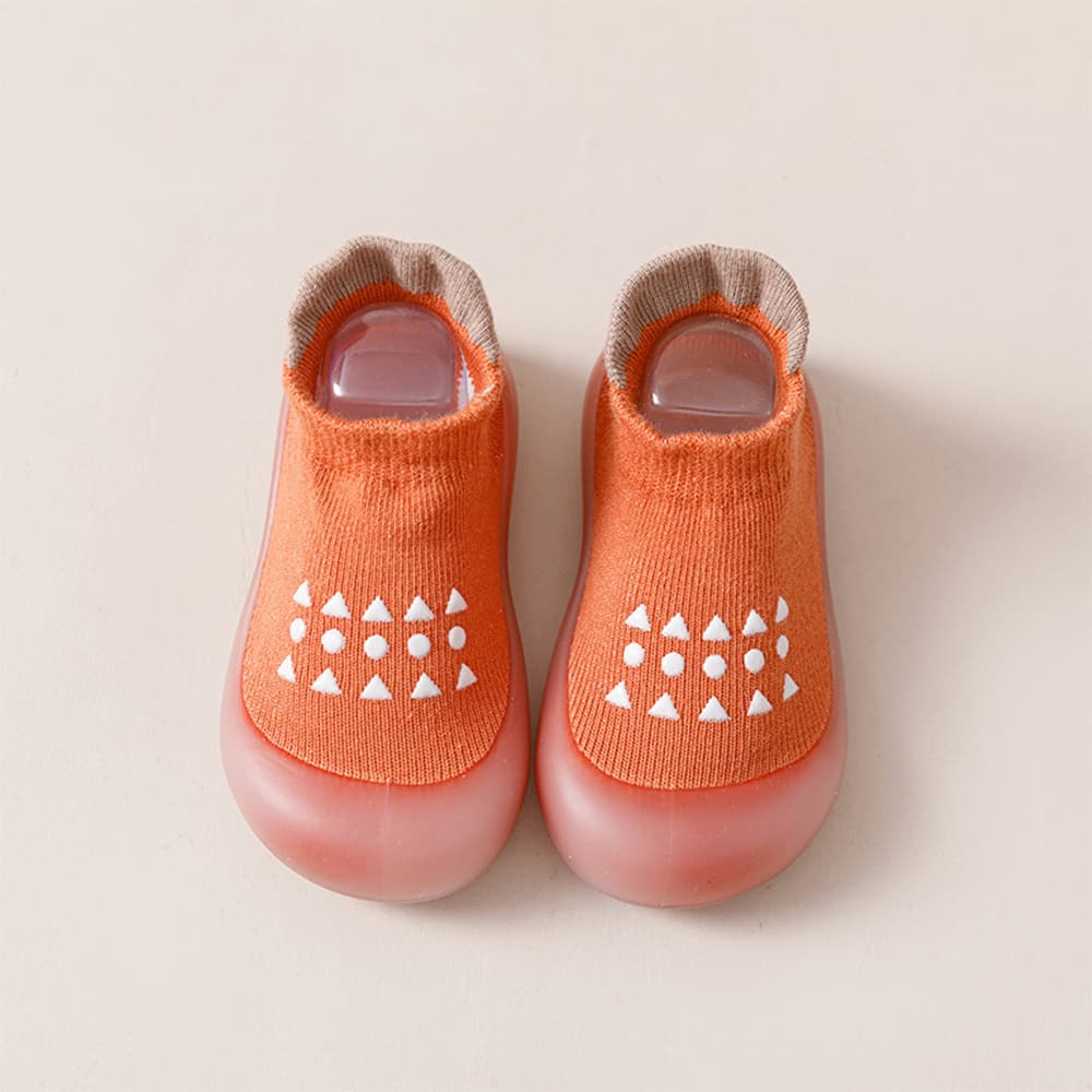 chaussons-bebe-cosystep-orange-motricite
