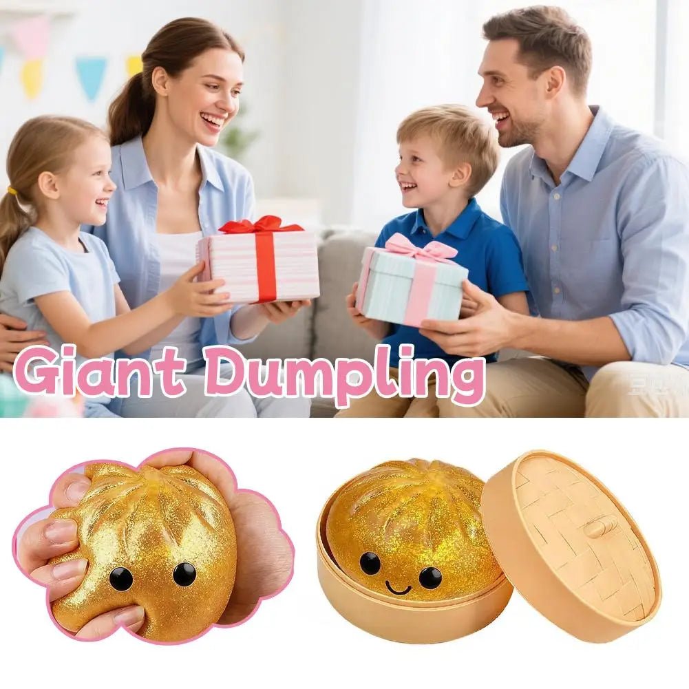 🥟 Dumpling Squishy Antistress – La Boule Pétrisseuse qui Rend Accro ! - Bébé Calinou