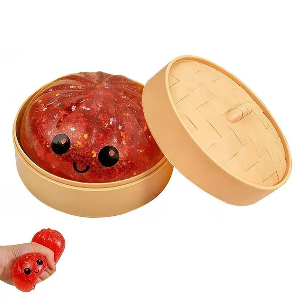 🥟 Dumpling Squishy Antistress – La Boule Pétrisseuse qui Rend Accro ! - Bébé Calinou