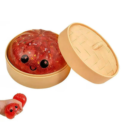 🥟 Dumpling Squishy Antistress – La Boule Pétrisseuse qui Rend Accro ! - Bébé Calinou