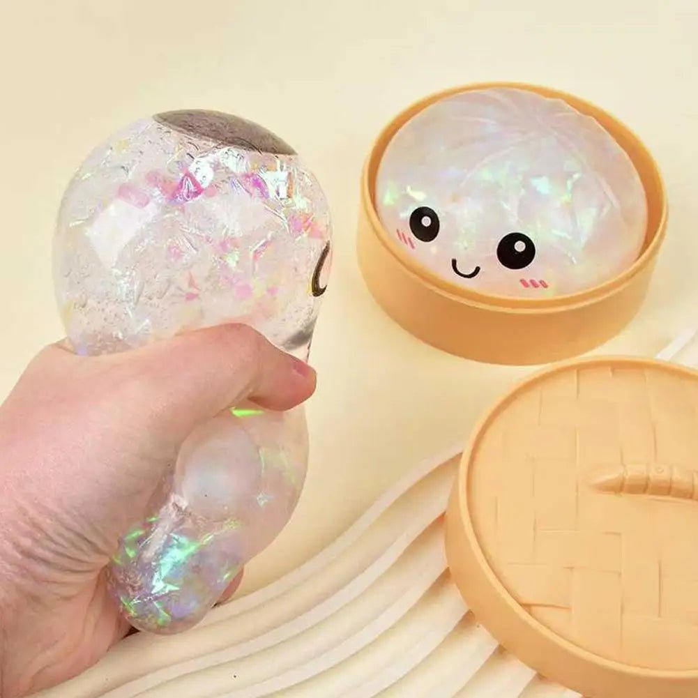 🥟 Dumpling Squishy Antistress – La Boule Pétrisseuse qui Rend Accro ! - Bébé Calinou