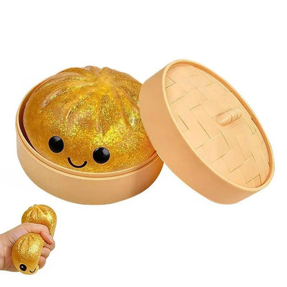 🥟 Dumpling Squishy Antistress – La Boule Pétrisseuse qui Rend Accro ! - Bébé Calinou