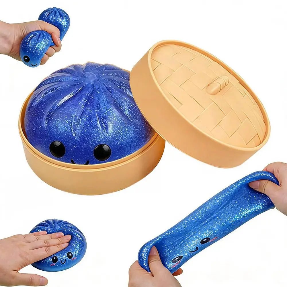 🥟 Dumpling Squishy Antistress – La Boule Pétrisseuse qui Rend Accro ! - Bébé Calinou