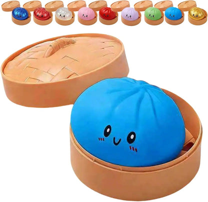 🥟 Glitter Dumpling Squishy – Le Jouet Anti-Stress Pailleté qui Fait Craquer ! - Bébé Calinou