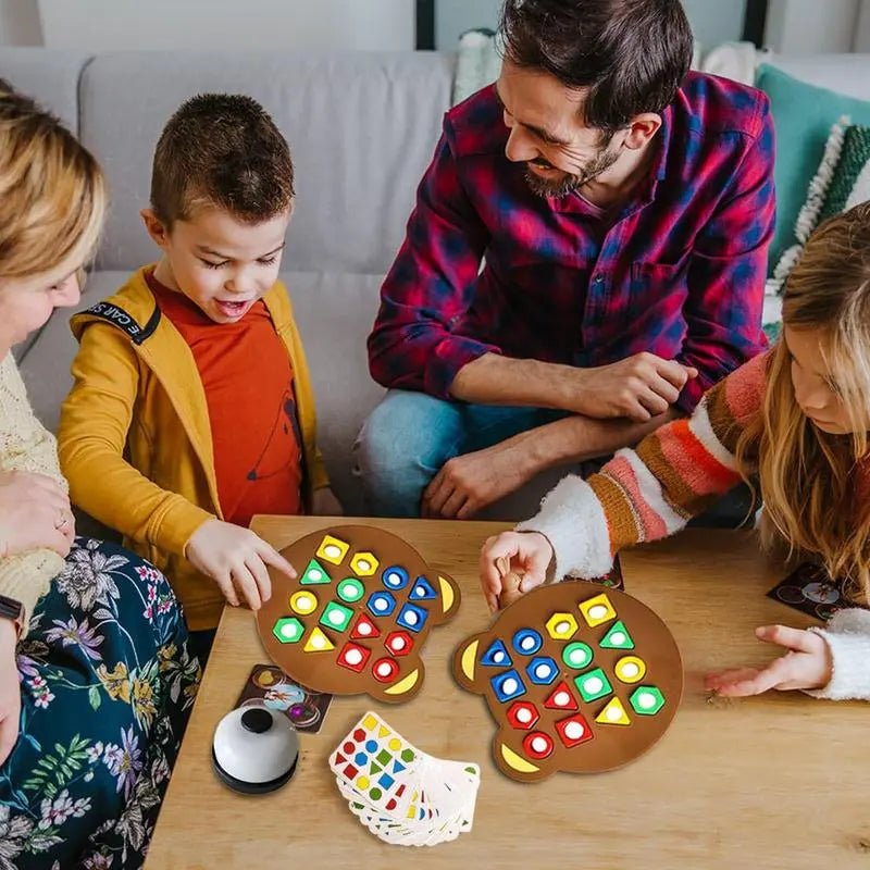 JEU D'ASSOCIATION DE FORMES ET DE COULEURS | PuzzleBear™ - Bébé Calinou