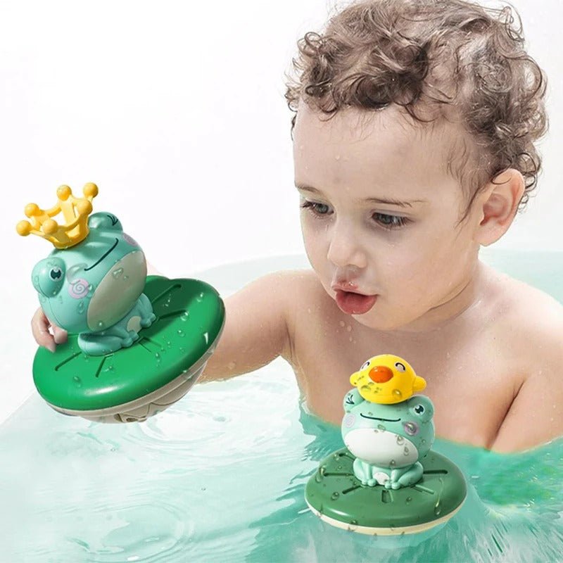 JOUET BAIGNOIRE BEBE | Grenouille Splash™ - Bébé Calinou