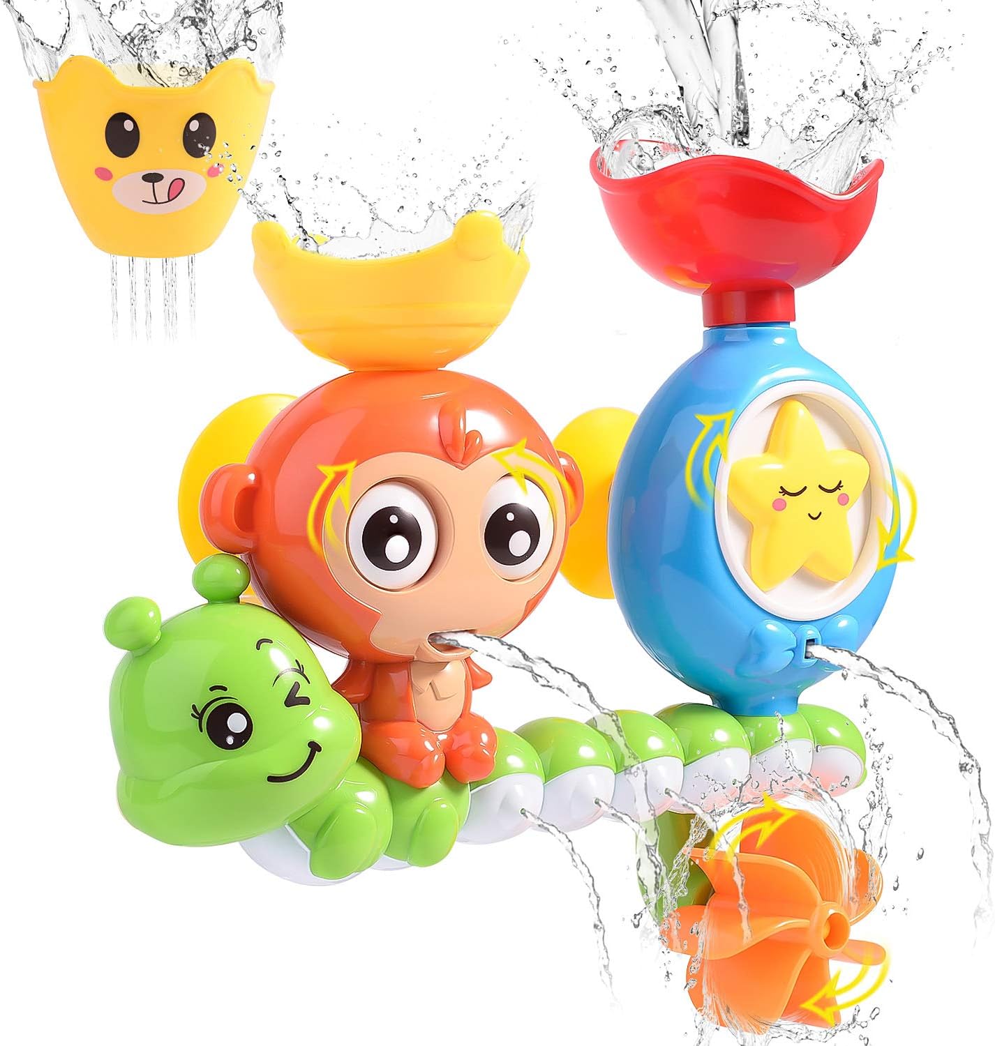 JOUET BAIGNOIRE BEBE | MonkeyCascade™ - Bébé Calinou