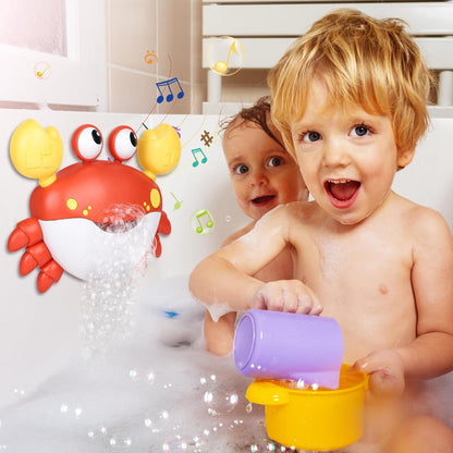 JOUET BAIGNOIRE POUR BEBE | BubbleCrabe™ - Bébé Calinou