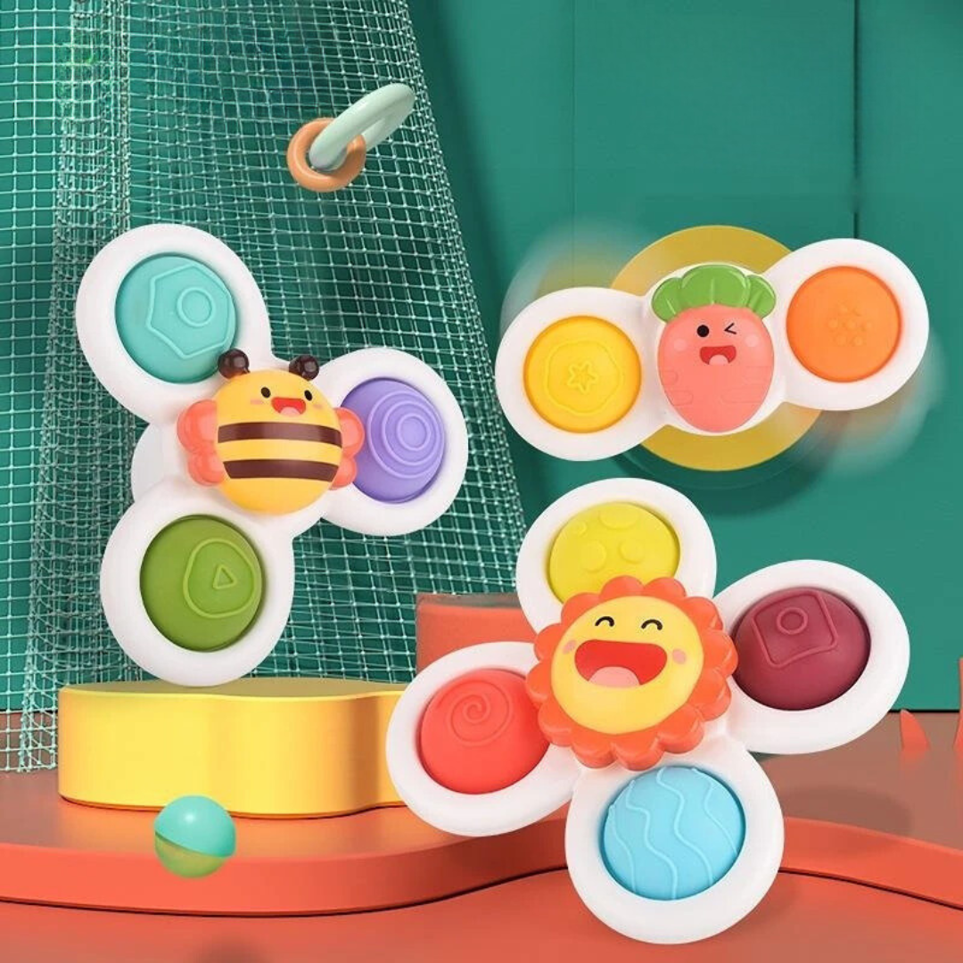 JOUET BEBE 6 MOIS | FunnySpinner™ - Bébé Calinou