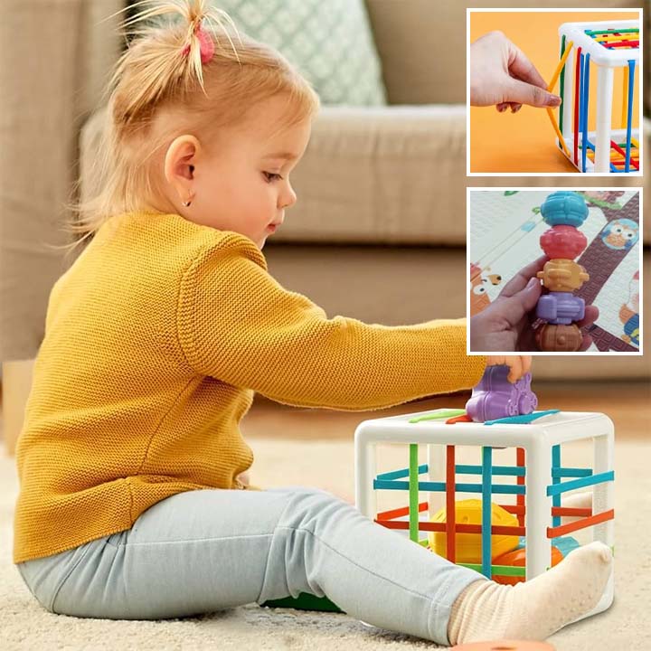 JOUET BEBE 6 MOIS | SensoriBox™ - Bébé Calinou