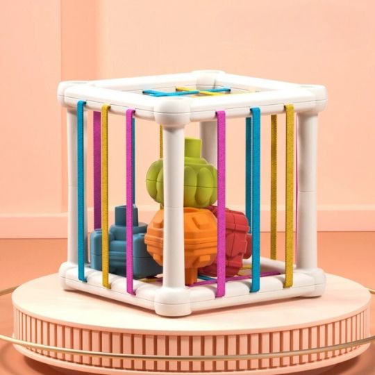 JOUET BEBE 6 MOIS | SensoriBox™ - Bébé Calinou