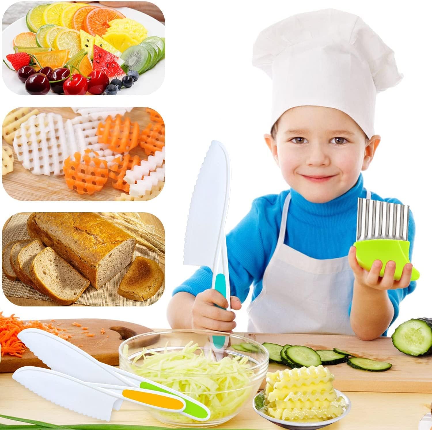KIT DE CUISINE ENFANT - 13 Pièces | P'tit chef - Bébé Calinou