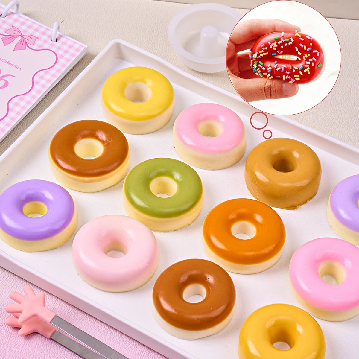 🎨 Kit Squishy Taba 100ml – Fabrique tes Squishies DIY ! Jouet Sensoriel Anti-Stress Enfants & Adultes - Bébé Calinou