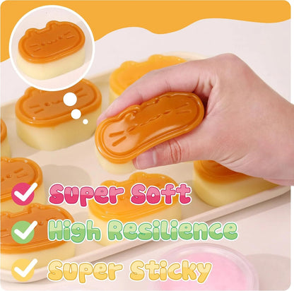 🎨 Kit Squishy Taba 18oz – Crée tes propres Squishies ! Silicone, Moules & Guide Inclus - Bébé Calinou