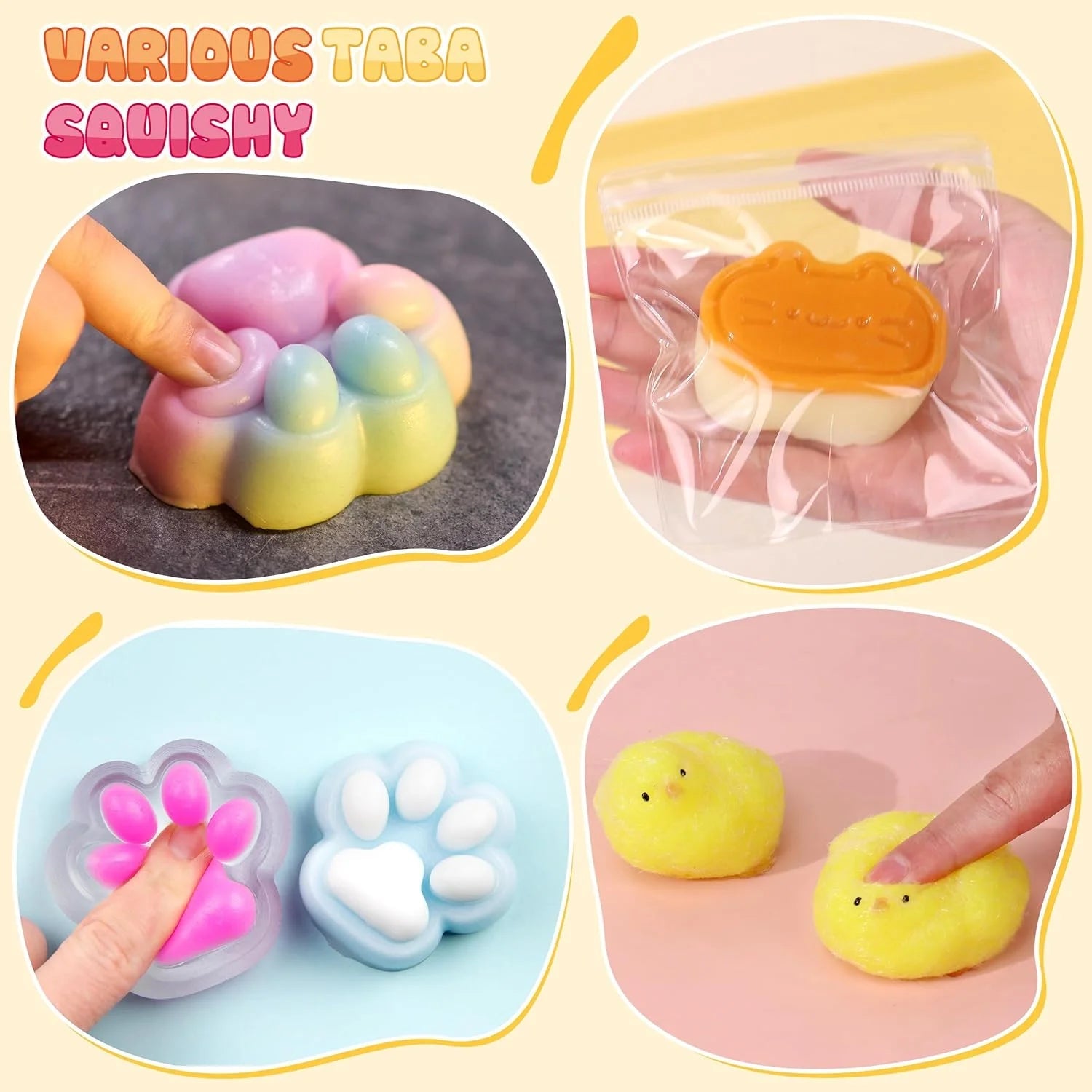 🎨 Kit Squishy Taba 18oz – Crée tes propres Squishies ! Silicone, Moules & Guide Inclus - Bébé Calinou