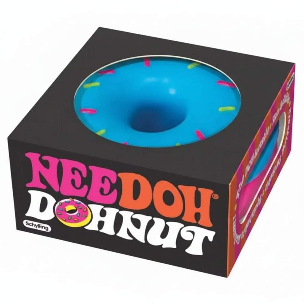 🍩 Needoh Dohnuts – Squishy Jouet Sensoriel Anti-Stress Kawaii Fidget Toy - Bébé Calinou