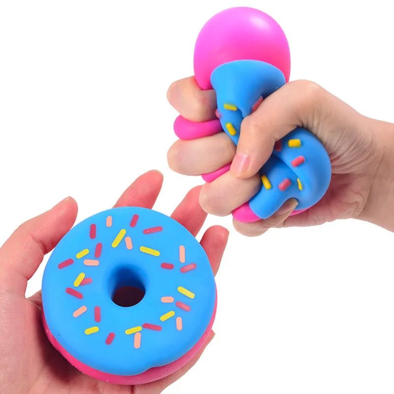 🍩 Needoh Dohnuts – Squishy Jouet Sensoriel Anti-Stress Kawaii Fidget Toy - Bébé Calinou