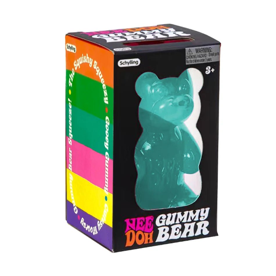 🐻 NeeDoh Gummy Bear – Squishy Anti-Stress Jouet Sensoriel pour Enfants & Adultes - Bébé Calinou