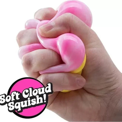🍦 Needoh Nice Cream Cone – Jouet Sensoriel Anti-Stress Kawaii - Bébé Calinou