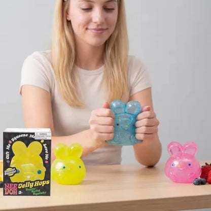 🧊 Needoh Nice Cube – Cube Sensoriel Anti-Stress Fidget Toy Satisfaisant - Bébé Calinou