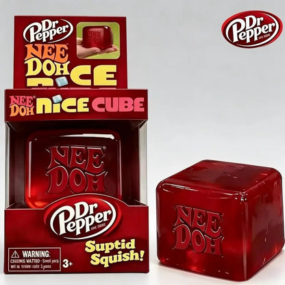 🎲 NeeDoh Nice Cube – Le Cube Squishy Anti-Stress qui Rend Accro (en Bien !) - Bébé Calinou