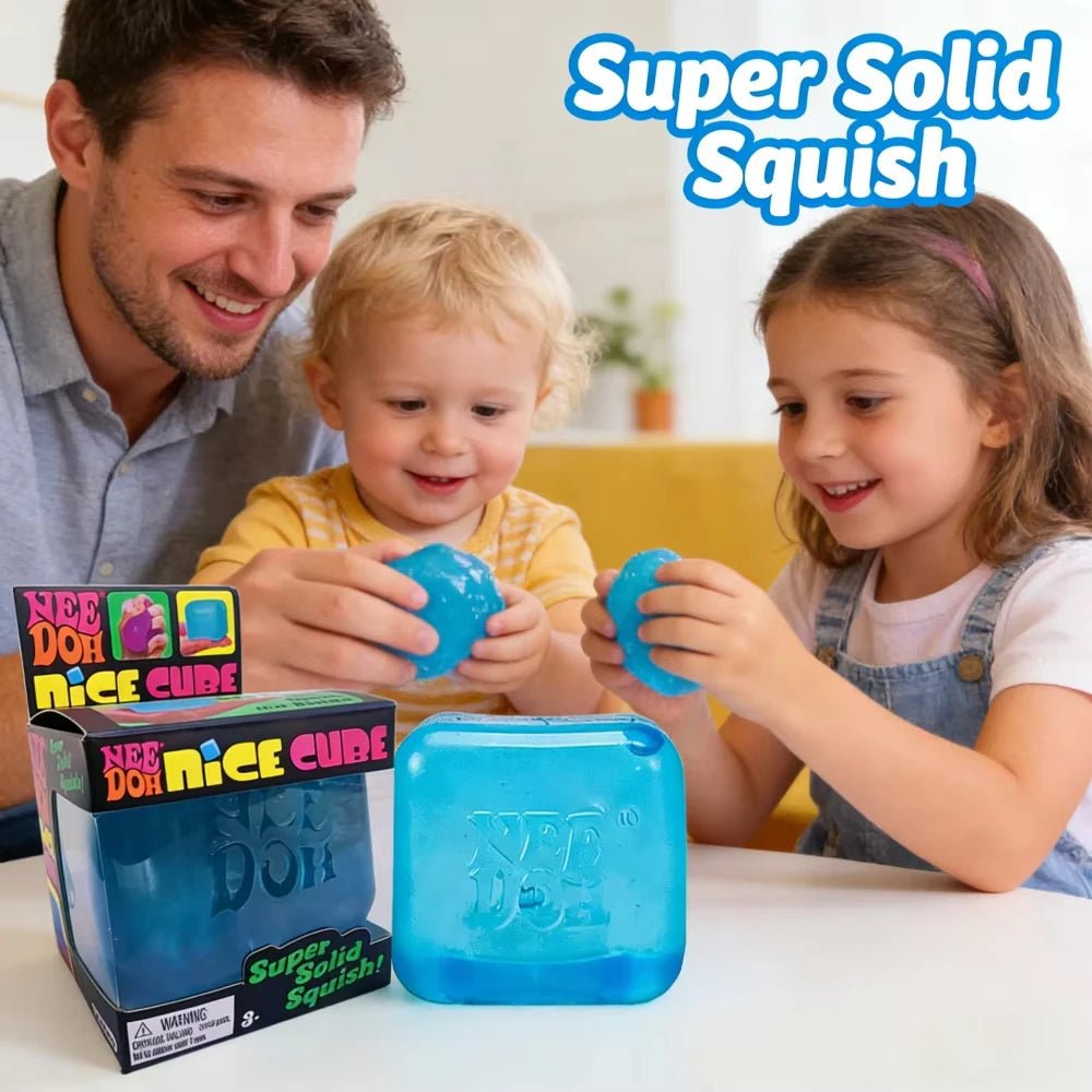 Lot de 4 Cubes anti-stress squishy marbrés pour petits garçons - Petits Lot de 4 Cubes anti-stress squishy marbrés pour petits garçons - Petits
