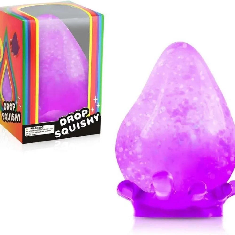 💧 Needoh Squishy La Goutte qui Fait Déborder le Stress – Squeeze Toy Kawaii Surprise - Bébé Calinou