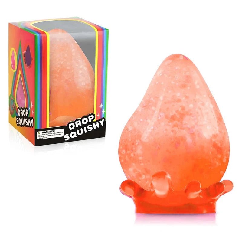 💧 Needoh Squishy La Goutte qui Fait Déborder le Stress – Squeeze Toy Kawaii Surprise - Bébé Calinou