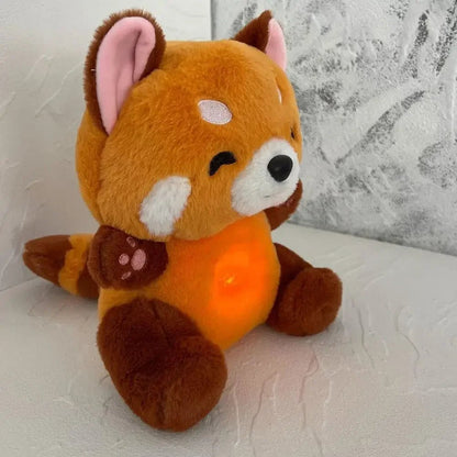 PELUCHE INTERACTIVE | PandaRoux qui respire - Bébé Calinou