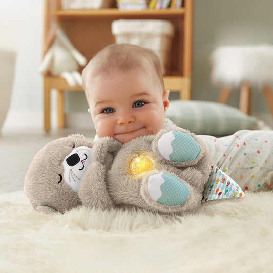 PELUCHE LOUTRE | Lily qui respire - Bébé Calinou