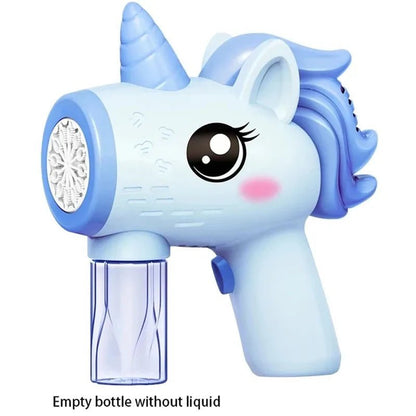 🦄 Pistolet à Bulles Licorne – La Magie des Bulles en Mode Turbo ! - Bébé Calinou