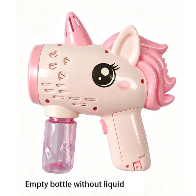 🦄 Pistolet à Bulles Licorne – La Magie des Bulles en Mode Turbo ! - Bébé Calinou